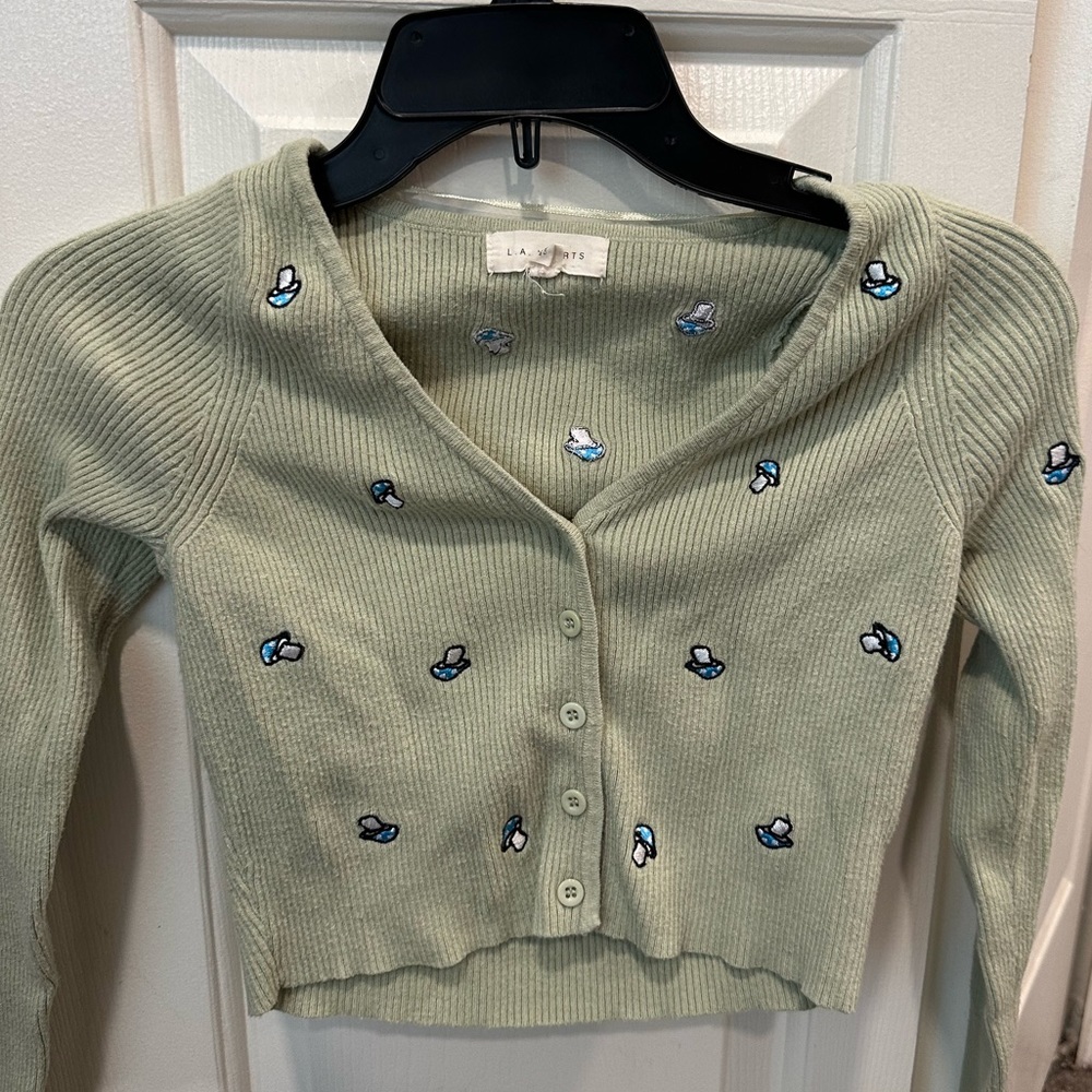 LA hearts long sleeve top